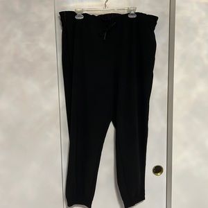 Athleta Black Joggers Size 16